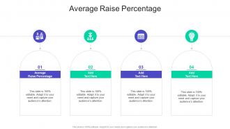 Average Raise Percentage In Powerpoint And Google Slides Cpb