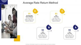 Average Rate Return Method In Powerpoint And Google Slides Cpb