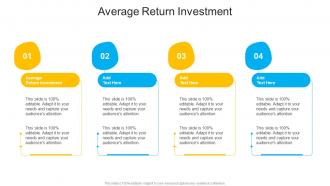 Average Return Investment In Powerpoint And Google Slides Cpb