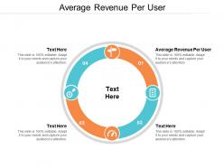 Average revenue per user ppt powerpoint presentation file infographics cpb