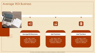 Average ROI Business In Powerpoint And Google Slides Cpb
