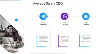 Average Salary Ceo In Powerpoint And Google Slides Cpb