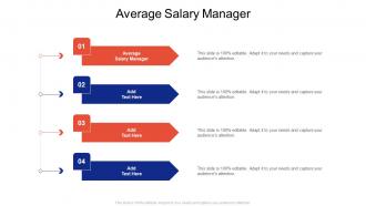 Average Salary Manager In Powerpoint And Google Slides Cpb