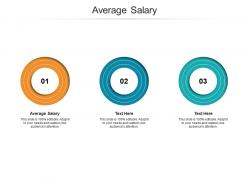 Average salary ppt powerpoint presentation file graphics tutorials cpb