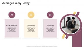 Average Salary Today In Powerpoint And Google Slides Cpb