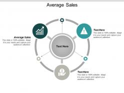 Average sales ppt powerpoint presentation icon demonstration cpb