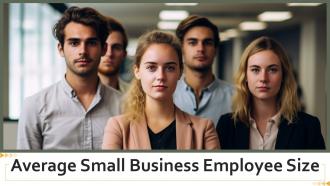 Average Small Business Employee Size powerpoint presentation and google slides ICP