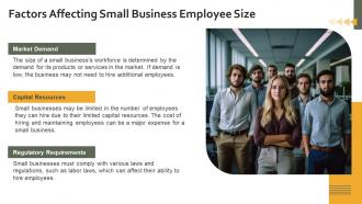 Average Small Business Employee Size powerpoint presentation and google slides ICP Interactive Captivating