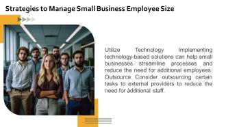 Average Small Business Employee Size powerpoint presentation and google slides ICP Attractive Captivating