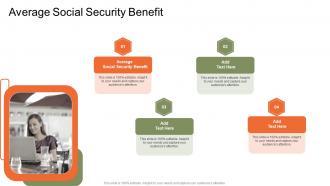 Average Social Security Benefit In Powerpoint And Google Slides Cpb
