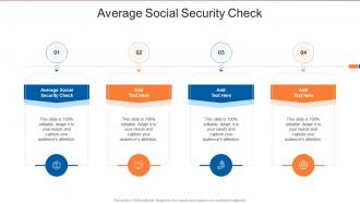 Average Social Security Check In Powerpoint And Google Slides Cpb