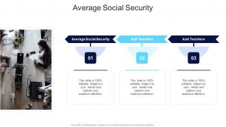 Average Social Security In Powerpoint And Google Slides Cpb