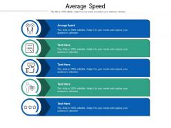Average speed ppt powerpoint presentation inspiration influencers cpb