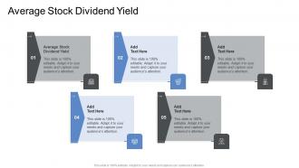Average Stock Dividend Yield In Powerpoint And Google Slides Cpb