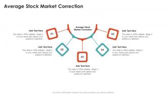 Average Stock Market Correction In Powerpoint And Google Slides Cpb