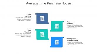 Average time purchase house ppt powerpoint presentation gallery brochure cpb