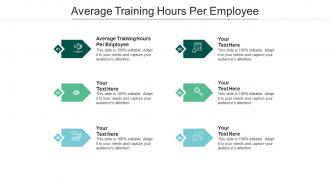 Average training hours per employee ppt powerpoint presentation inspiration picture cpb