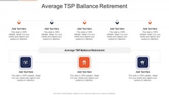 Average TSP Ballance Retirement In Powerpoint And Google Slides Cpb