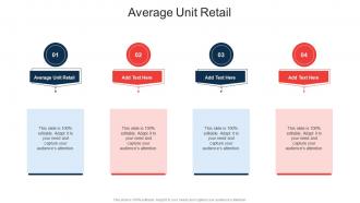 Average Unit Retail In Powerpoint And Google Slides Cpb