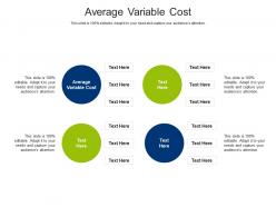 Average variable cost ppt powerpoint presentation icon slides cpb