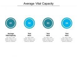 Average vital capacity ppt powerpoint presentation infographic template show cpb