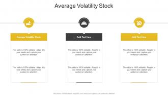 Average Volatility Stock In Powerpoint And Google Slides Cpb