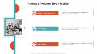 Average Volume Stock Market In Powerpoint And Google Slides Cpb