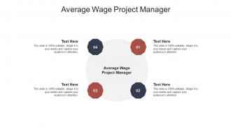 Average wage project manager ppt powerpoint presentation portfolio mockup cpb