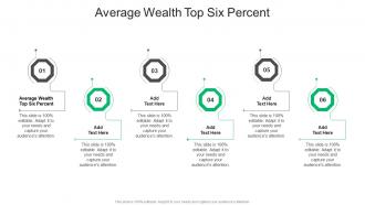 Average Wealth Top Six Percent In Powerpoint And Google Slides Cpb