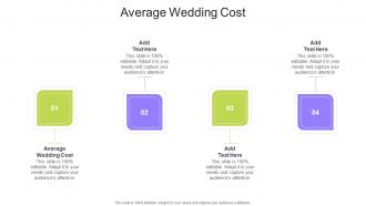 Average Wedding Cost In Powerpoint And Google Slides Cpb