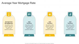 Average Year Mortgage Rate In Powerpoint And Google Slides Cpb