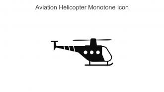 Aviation Helicopter Monotone Icon In Powerpoint Pptx Png And Editable Eps Format