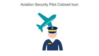 Aviation Security Pilot Colored Icon In Powerpoint Pptx Png And Editable Eps Format