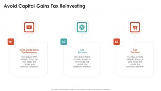 Avoid Capital Gains Tax Reinvesting In Powerpoint And Google Slides Cpb