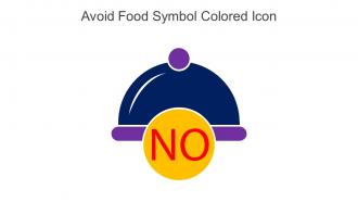 Avoid Food Symbol Colored Icon In Powerpoint Pptx Png And Editable Eps Format