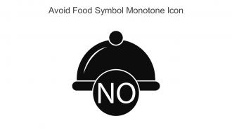 Avoid Food Symbol Monotone Icon In Powerpoint Pptx Png And Editable Eps Format