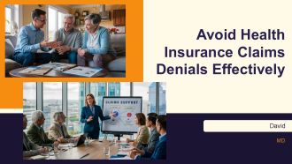 Avoid Health Insurance Claims Denials Effectively PPT Slides AT