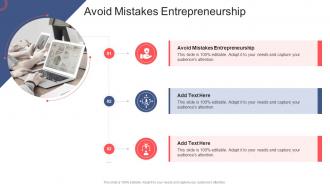 Avoid Mistakes Entrepreneurship In Powerpoint And Google Slides Cpb