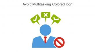 Avoid Multitasking Colored Icon In Powerpoint Pptx Png And Editable Eps Format