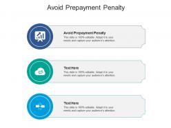 Avoid prepayment penalty ppt powerpoint presentation file gridlines cpb