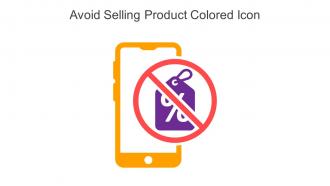 Avoid Selling Product Colored Icon In Powerpoint Pptx Png And Editable Eps Format