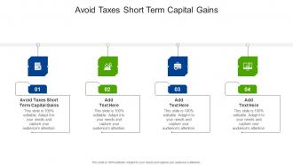 Avoid Taxes Short Term Capital Gains In Powerpoint And Google Slides Cpb