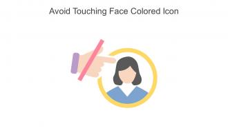 Avoid Touching Face Colored Icon In Powerpoint Pptx Png And Editable Eps Format