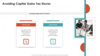 Avoiding Capital Gains Tax Stocks In Powerpoint And Google Slides Cpb