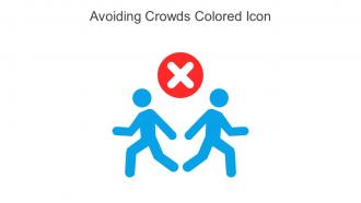 Avoiding Crowds Colored Icon In Powerpoint Pptx Png And Editable Eps Format