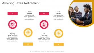 Avoiding Taxes Retirement In Powerpoint And Google Slides Cpb