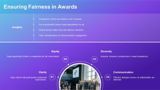 Award Criteria For Transparency And Fairness PPT Example AT Customizable Slides
