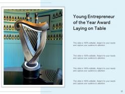 Award Laying On Table Business Achievement Championship Entertainment Entrepreneur