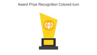 Award Prize Recognition Colored Icon In Powerpoint Pptx Png And Editable Eps Format