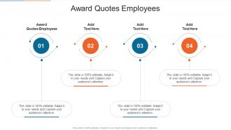 Award Quotes Employees In Powerpoint And Google Slides Cpb